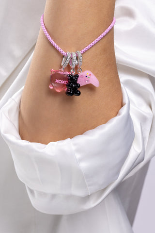 Plastalina Bracelet - Candy Pink