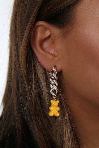 NYC Taxi Yellow Nostalgia earring