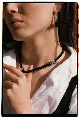 Basquiat Oversized Crown Necklace