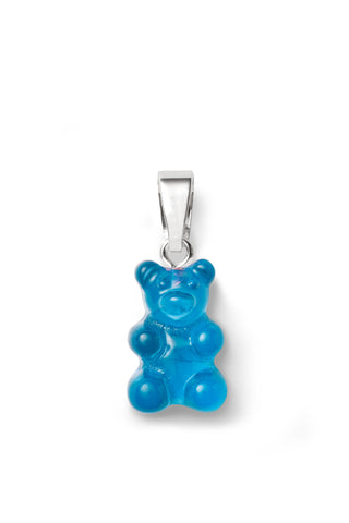 Nostalgia bear - Azure -  Silver Plated Classic connector