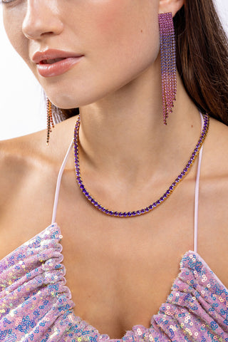 Serena necklace - Lavender