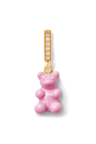 Nostalgia bear - Candy Pink - Pave connector